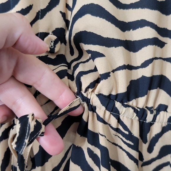 Rebecca Minkoff Zebra Print Mini Dress - Picture 9 of 15